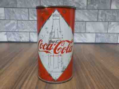 VINTAGE COCA COLA COKE 12OZ FLAT TOP SODA CAN * NORFOLK VA