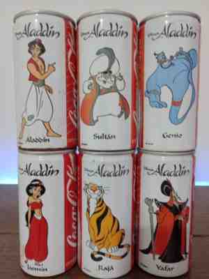 coca cola can set from Venezuela disney