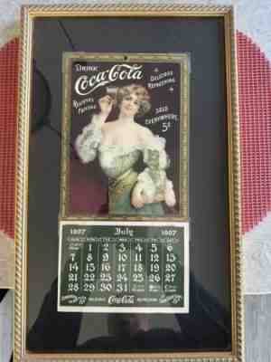 1906 coca-cola calendar Original â??Relieves Fatigueâ?