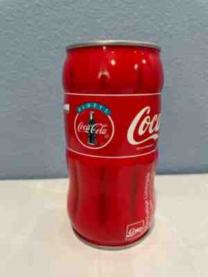 coca cola coke can Contour Germany blue logo