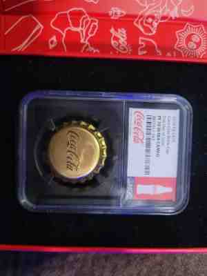 2018 Fuji G$25 Coca cola Bottle Cap PF 70 Ultra Cameo