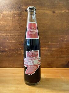 RARE!! COCA-COLA 10 OZ TALL BOTTLE 1986 NEW PARIS, INDIANA ONLY 192 MADE
