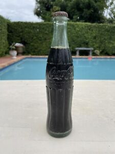 Unopened 1959 Coca Cola Embossed 10 Fl. Ounce Bottle