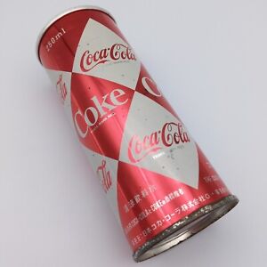 RARE Japan Harlequin Coca-Cola VTG Diamond Soda Can Pulltab Sealed Empty 250ML