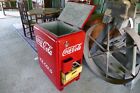 Antique 1930 Coca Cola Ice Chest cooler Junior restored comes w/ pick & crate