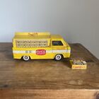 Vintage Japanese KTS Coca Cola Advertising Tin Chevrolet Delivery Truck Van Toy