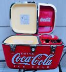Vintage 2002 Portable Coca Cola/Cooler/Ice Box/Radio/CD Player/User Manual