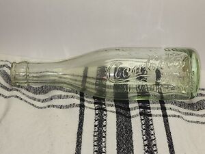 Straight Side Sideways Script Milwaukee Wisconsin Rare Coca Cola Coke Bottle CC7