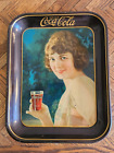 Coca Cola 1924 Vintage Original "Smiling Girl" Tray - Extremely Rare - Excellent