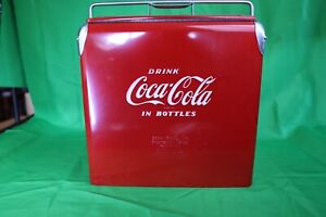 Vintage 1950s Coca Cola Action Cooler Brand New In Original Box