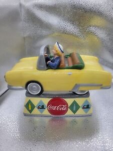 2000 VTG COCA-COLA DRIVE REFRESHED COOKIE JAR PRISTINE CONDITION