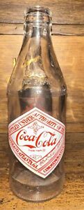 Vintage 75th Anniversary Coca Cola Bottle New York, New York - Very Rare Bottle