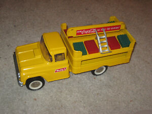 Buddy L Pressed Steel Coca-Cola Delivery Truck Early 1960's Complete Near Mint