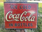 Early Mid 1920’s Ice Cold Coca Cola In Bottles Flange Sign… Last one I Have