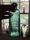 RARE TEAL BIEDENHARN COCA COLA HUTCH BOTTLE VICKSBURG MISSISSIPPI