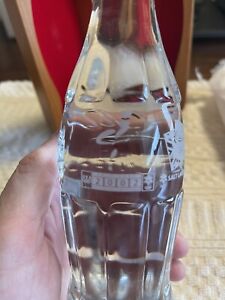 COCA COLA 2002 SALT LAKE CITY OLYMPICS LEAD CRYSTAL BOTTLE  1 of only 200 Rare
