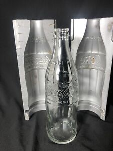 Vintage 2 Piece 16 Ounce Coca Cola Bottle Mold W/Glass Bottle Extremely Rare!