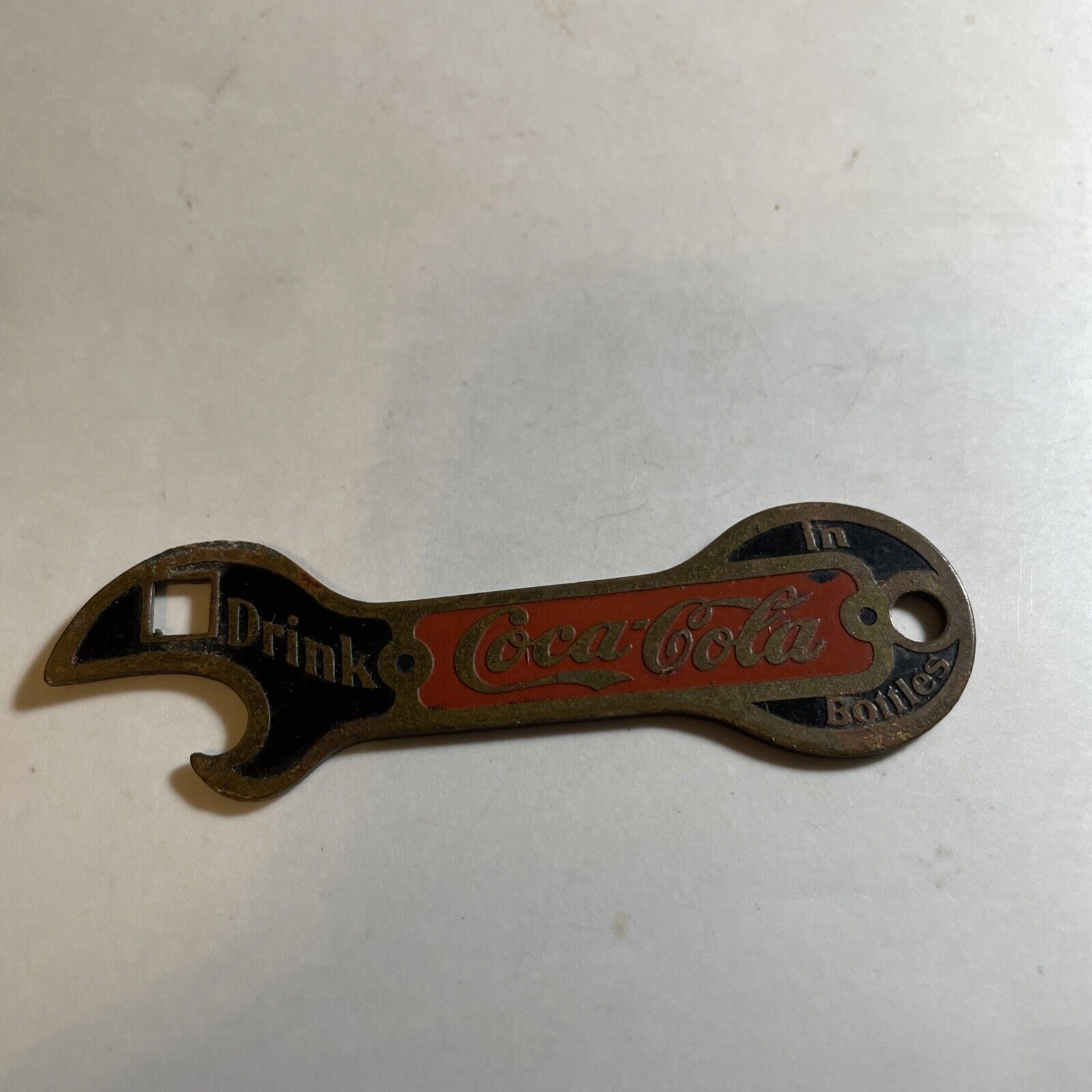RARE VINTAGE  Coca-Cola Coke Bottle Opener & LAMP CARBIDE COLORFULL OPENER 3 1/4