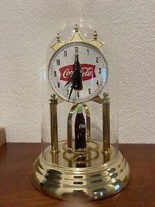 Coca Cola 1997 Anniversary Clock VERY RARE!! NIB French/English Toujours Horloge