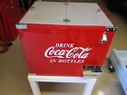 COCA COLA PROGRESS TABLETOP Model 181 w/ Dual Lid COKE COOLER RESTORED LATE 60s