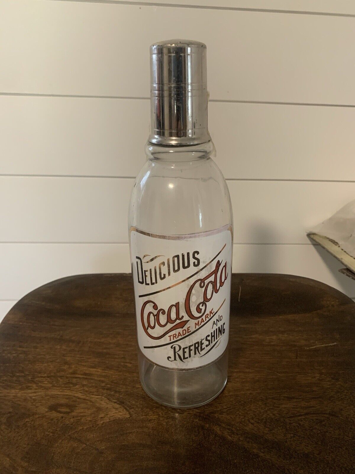 1900s Coca Cola  Bar Back Syrup Bottle! In Great Condition! No Cracks!