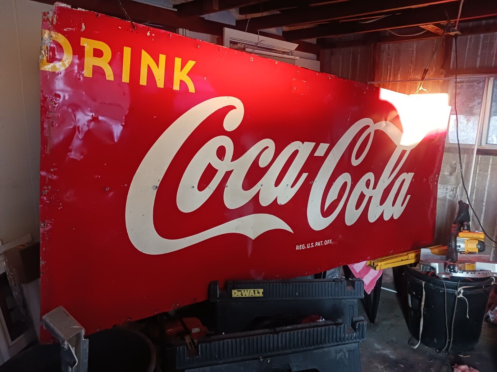 Drink COCA COLA vintage signs