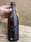 RARE Coca-Cola Huntsville, ALA This Bottle Contains 7 OZ. ROOT 1 Amber in Color