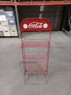 Vintage Coca-Cola 6 Bottle 3-Tier Display Shelf EX