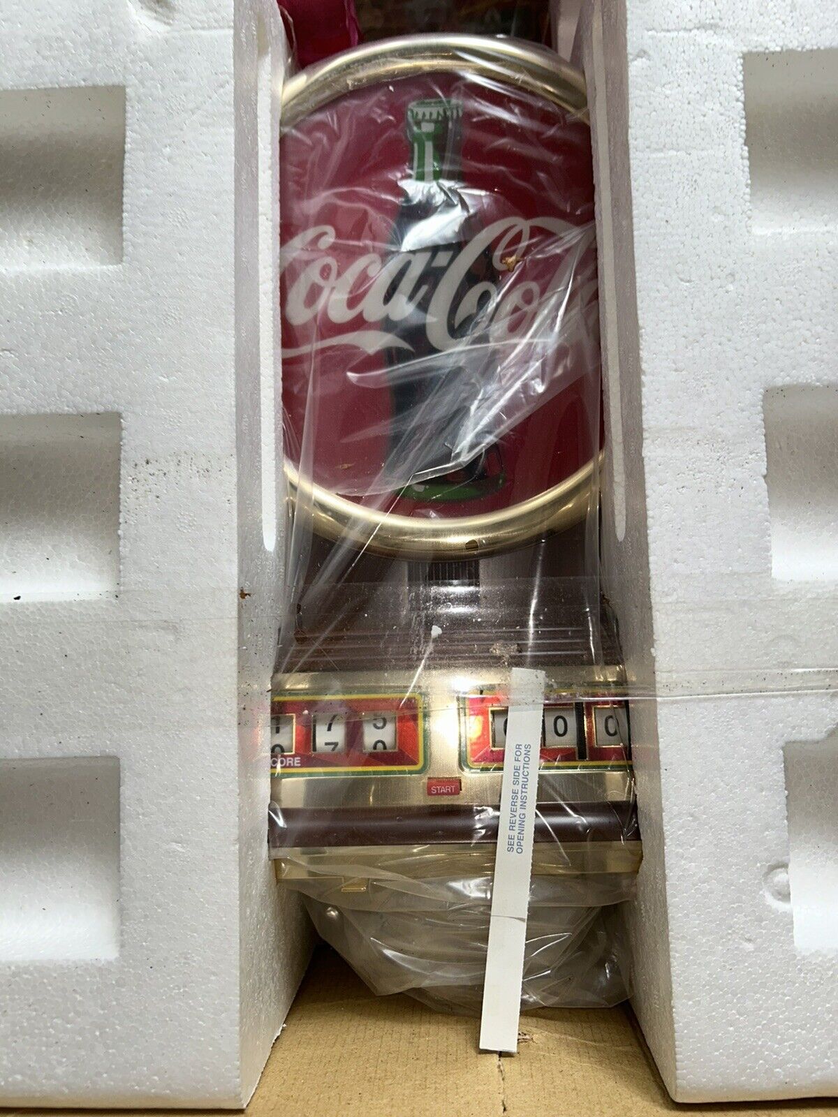 Franklin Mint Coca Cola Collector’s Pinball The Deluxe Edition Machine Coke New