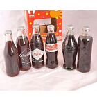 COCA COLA 80 years of history, 6 bottle set collectible six pack