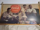 Vintage Original Taste Coca Cola" With Mary Alexander 1st Black woman Couple