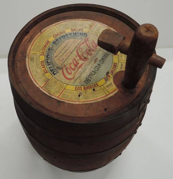 10 Gallon Coca Cola Syrup Barrel Keg With GREAT Label