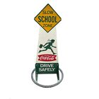 1954 Original Coca Cola  School Crossing Sign