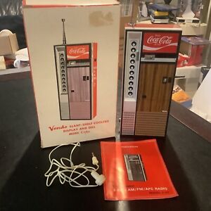 Coca Cola 1970s Vendo AM/FM Radio Mint