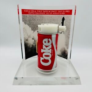 1985 Coca Cola First Taste In Space Coke Space Can Challenger One of only 200!