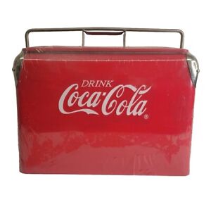 Coca-Cola Gearbox Ice Chest Vintage Red Bottle Opener Metal NEW NEVER USED L@@K