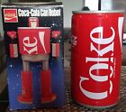 Rare Vintage 1986 Coca-Cola Can Robot Transformer with Box - Excellent Condition