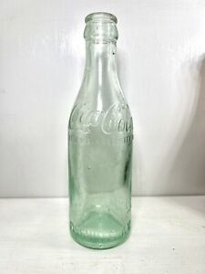 Pikeville Ky Kentucky Straight Side Aqua Coca Cola Bottle Coke Soda Pop Antique