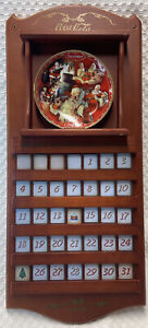 Vintage Coca-Cola Days Collector's Plates Perpetual Calendar Bradford Exchange