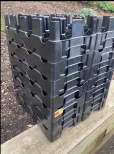 14 Coca Cola Black Plastic Carrier Crate Bottle Coke 2 Liter Carrying Tray