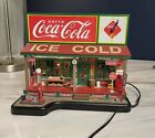 RARE DANBURY MINT COCA-COLA COUNTRY STORE CLOCK DIORAMA