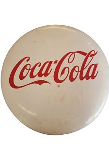vintage coca cola metal sign