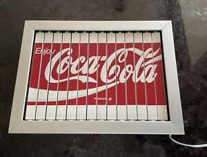RARE Prototype Electric Rotating Coca Cola Advertising Sign Diet Coke Sprite
