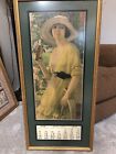 coca cola 1920 garden girl 12x32 mint books 3,000. low start mint cardboard