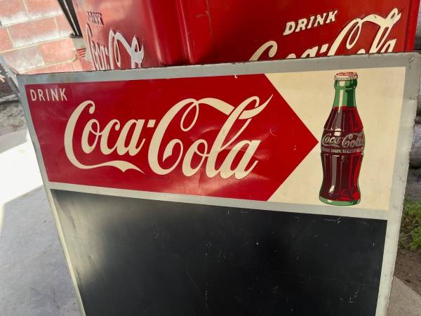 COKE SIGN SIGN SODA SIGN COCA COLA