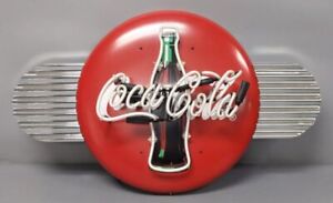 Coca-Cola Round Neon Lighted Sign EX