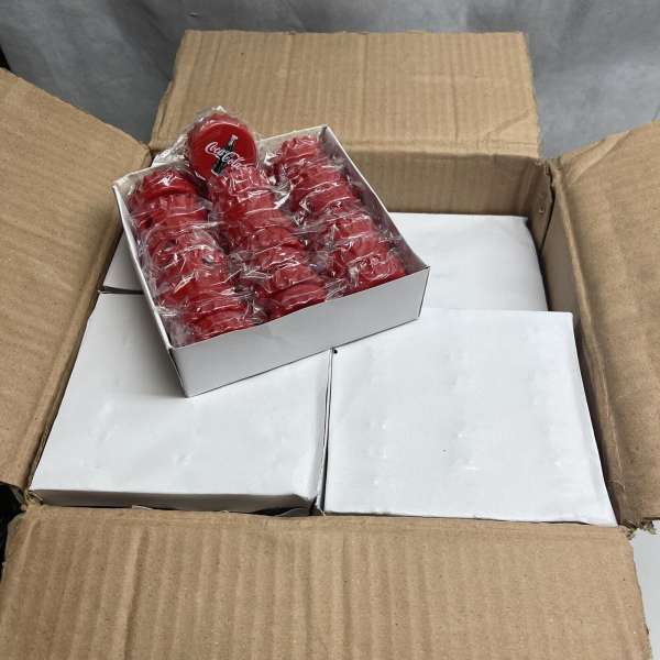 Wholesale Lot Of 576 Coca Cola Pencil Sharpeners 24 Boxes 1999 Advertising JD