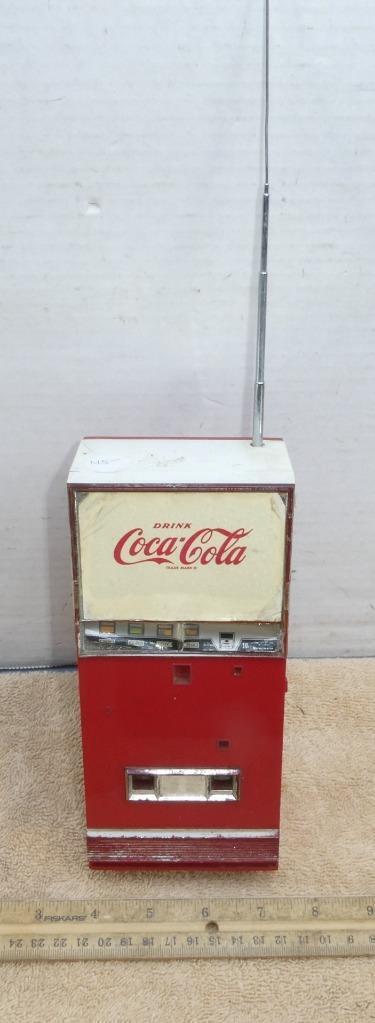 Vintage Westinghouse Coca Cola Transistor Radio Model H419PN9 Works Coke Machine