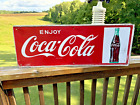 Vintage Coca-Cola soda pop sign Very (Hard to find)