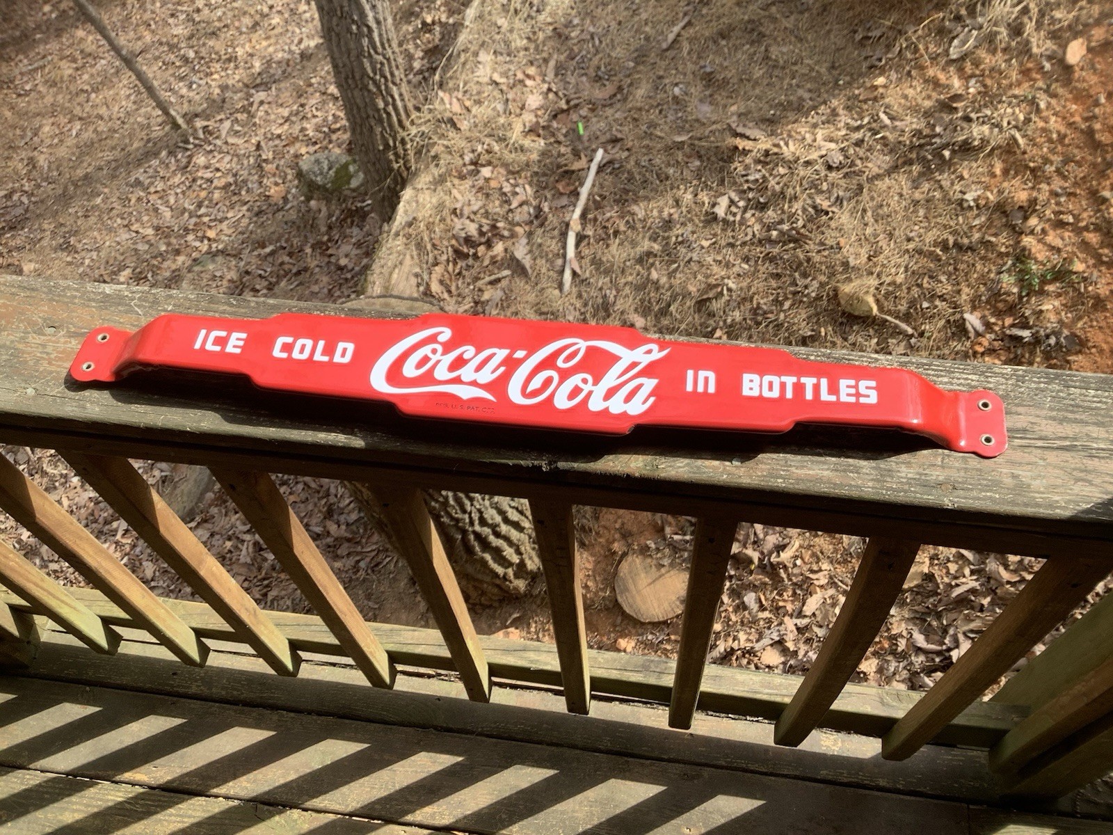 New ListingVintage  Coca-Cola Door Push